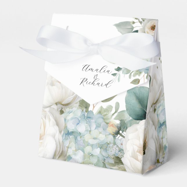 Caixa Personalizada de Lembrança de Casamento, Des (Frente)