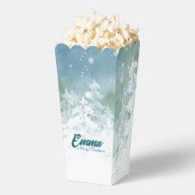 Caixa Personalizada de Pipoca de Natal - Inverno A