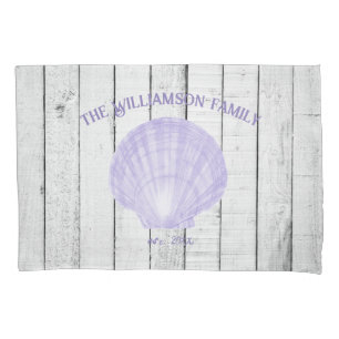 Caixa Travesseiro do Shell do Scallop de Vintage R