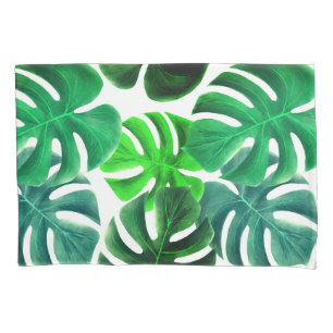 Caixa tropical do travesseiro das folhas