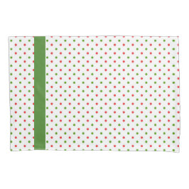 Caixa vermelha e verde do travesseiro do Natal das