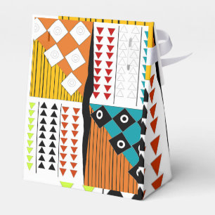 Caixas africanas bonitas do favor do impressão