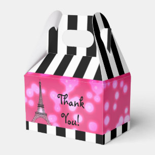 Caixas chiques do favor de partido da faísca da