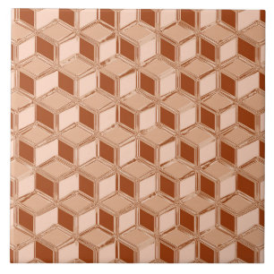 Caixas de 3 d cromo - de cobre