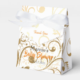 Caixas de Agradecimento para Chá de Bebê Elegantes