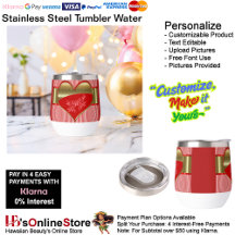 Caixas de Corações Vinhos de Aço Inoxidável Água T