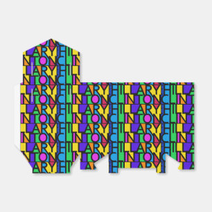 Caixas de fabor Colorful Hillary Clinton 2016