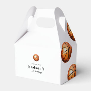 Caixas de Favor de Aniversário de Basquetebol