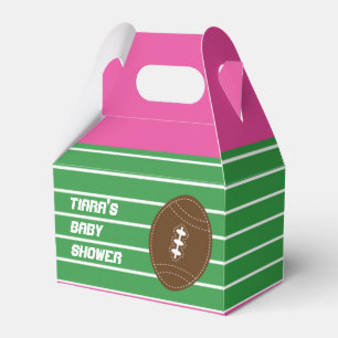 Caixas de Favor de Aniversário Rosa para Meninas d