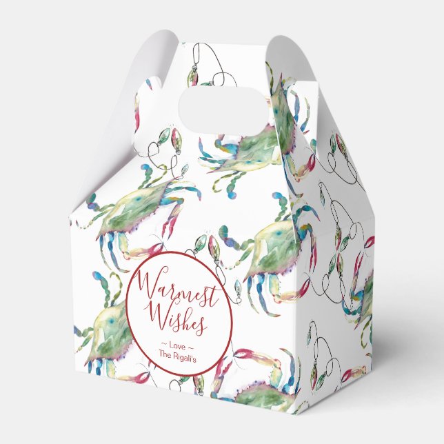 Caixas De Favor De Caranguejo Azul, Cadeado De Nat (Frente)