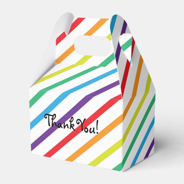 Caixas de Favor de Festa de Aniversário Divertidas (Frente)