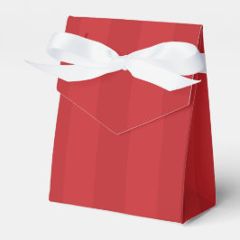 Caixas de Favor de Festa Elegantes de Listras Verm