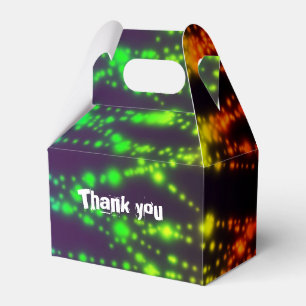 Caixas de Favor de Festa Luzes Neon Brilho no Escu