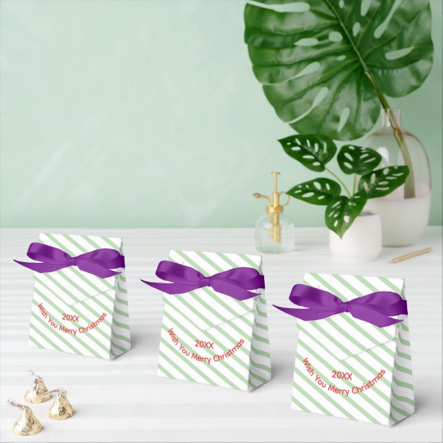 Caixas de Favor de Festas de Tenda de Natal (Múltiplo)
