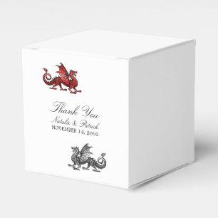 Caixas de Favor do Casamento do Dragão de Prata Ve