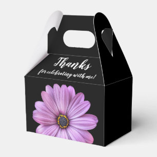 Caixas de Favor do Partido Gable Daisy Roxo