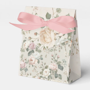 Caixas de Favor Floral Chá de Noiva   Gard Rosa Be