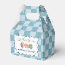 Caixas de Favor para Aniversário de Um Menino Dive