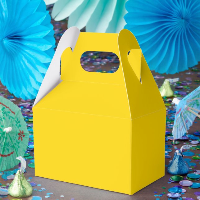 Caixas de Favor Personalizadas em Dourado – Gable  (Festa)