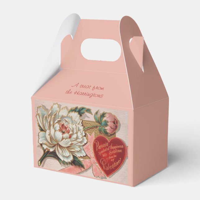 Caixas de favorecimento de texto personalizado do  (Verso)