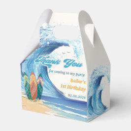 Caixas de favores de Festa de aniversário de Verão