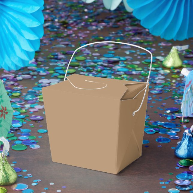 Caixas de Favoritos Castanho de Papel - Retire 2x2 (Festa)