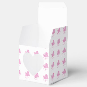 Caixas de Favoritos de Corações Rosa Personaliza
