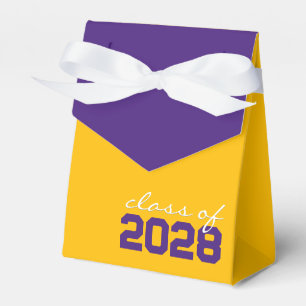 Caixas de Favoritos de Graduação Amarelo e Roxo ou