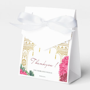 Caixas de favoritos do casamento indiano