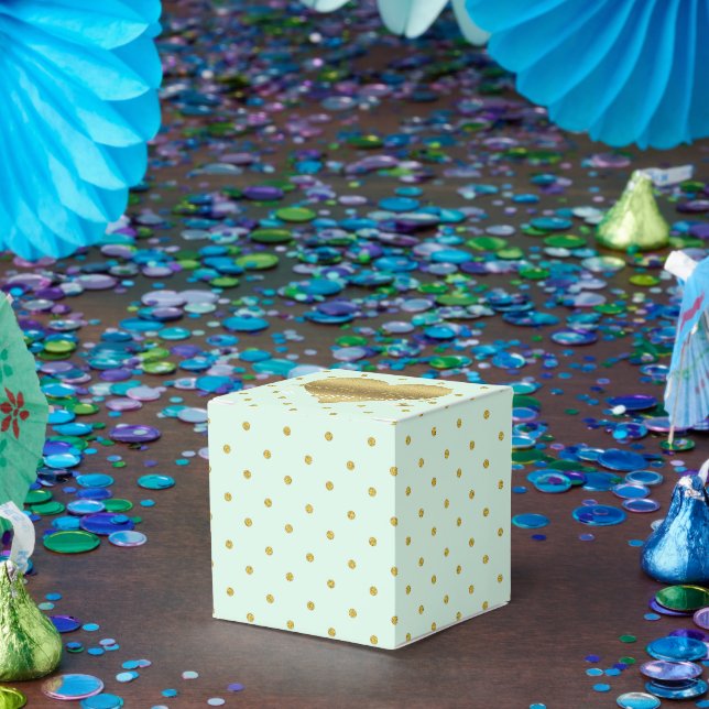 Caixas de Favoritos do Partido Bolinhas Mint E Dou (Festa)