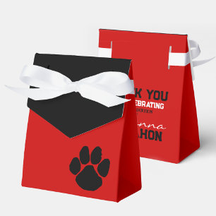 Caixas de Favoritos para Graduação de Pawprint Ver