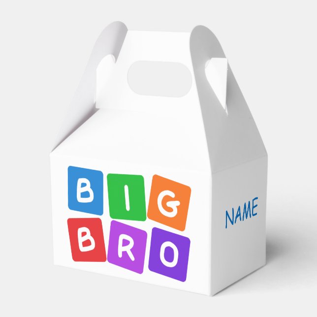 Caixas de favoritos personalizadas do Big Bro (Frente)