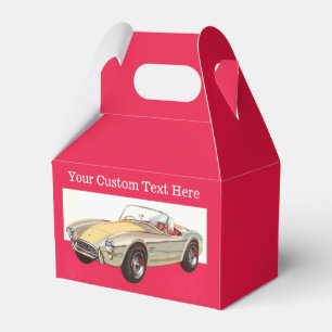 Caixas de favoritos personalizadas do carro vintag