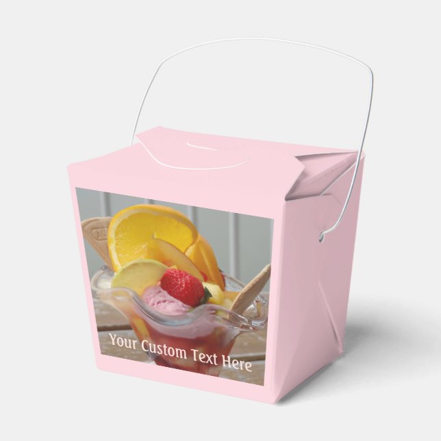 Caixas de favoritos personalizadas do sorvete Sund (Frente)