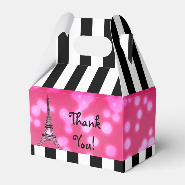 Caixas de Lembranças de Festa com Estilo da Torre  (Frente)