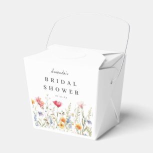 Caixas de Lembranças para Chá de Noiva com Florais