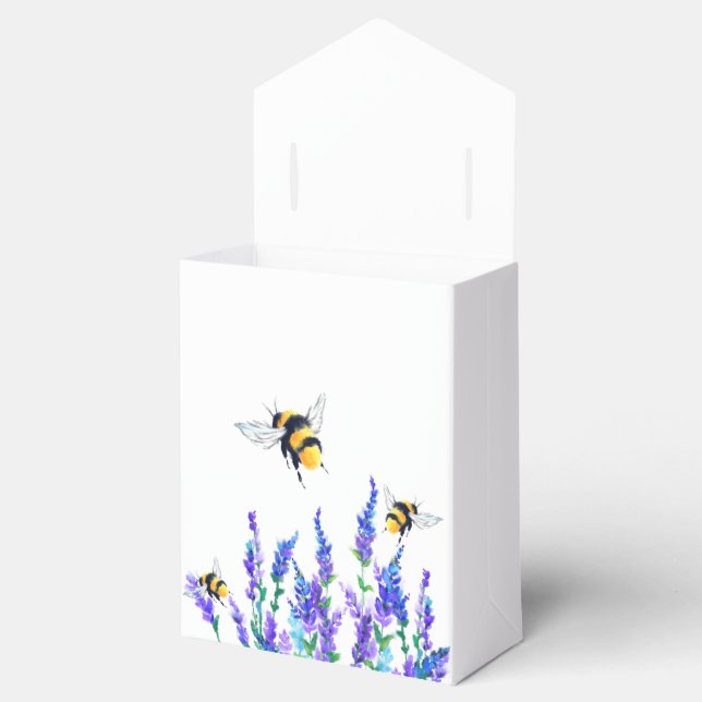 Caixas de Presente com Abelhas Voando (Aberto)