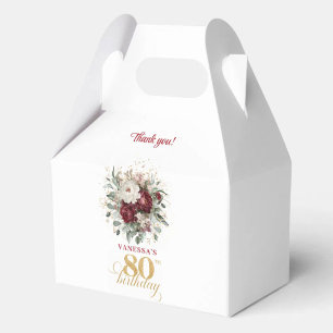 Caixas de Presente de Aniversário de 80 anos Timel