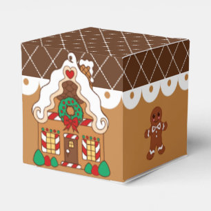 Caixas de Presente de Casa de Biscoito de Gengibre