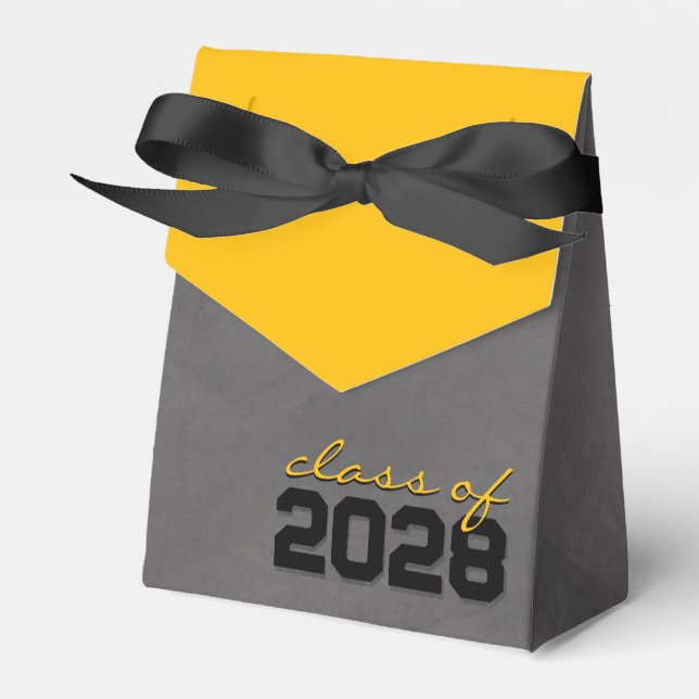 Caixas de Presente de Formatura Black & Gold Giz (Frente)