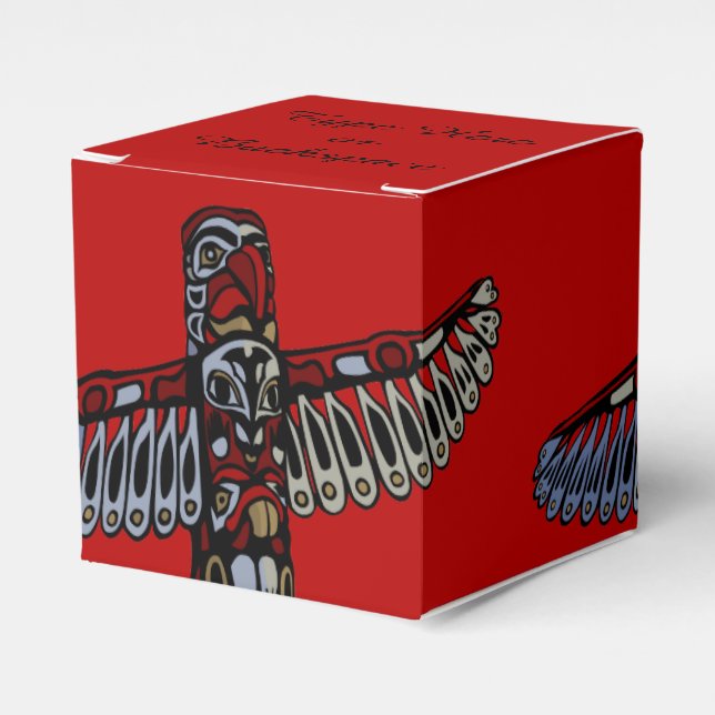 Caixas de Presente Personalizadas Totem Vancouver  (Frente)