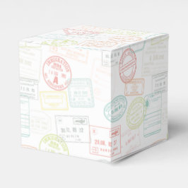 Caixas de Presentes Festa Carimbo de Passaporte Pa