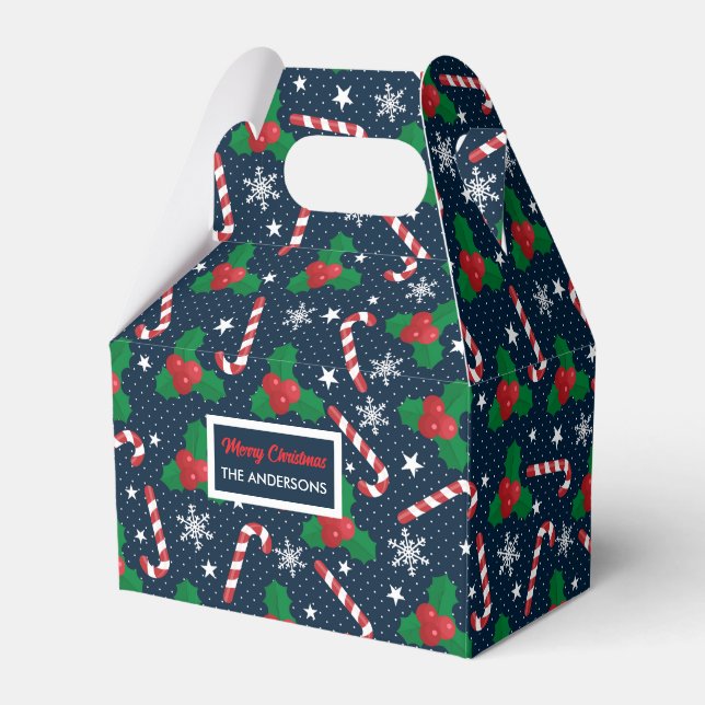 Caixas de presentes personalizadas de doces e Holl (Frente)