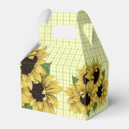 Caixas de Xadrez de Girassol