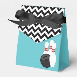 Caixas Favoráveis Da Boliche Chevron Retro