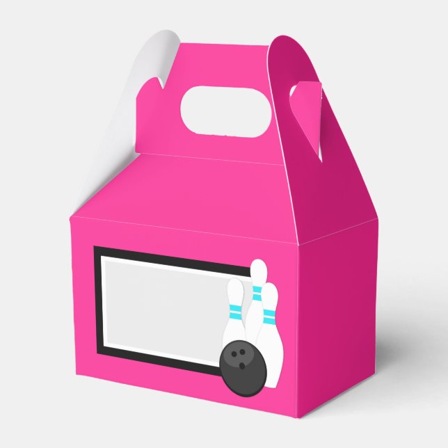 Caixas Favoráveis De Boliche Neon Pink (Frente)