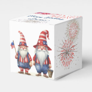Caixinha De Lembrancinhas 4 de julho Gnomos