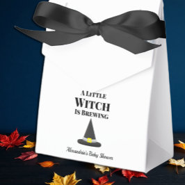 Caixinha De Lembrancinhas A Bruxa Pequena Está A Criar Gravidez No Halloween