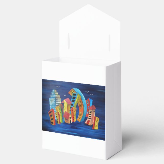 Caixinha De Lembrancinhas A cidade flutuante (Aberto)