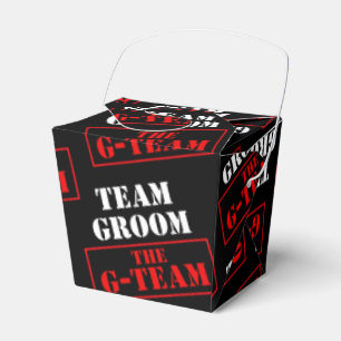 Caixinha De Lembrancinhas A Equipe G-Team Take-Out